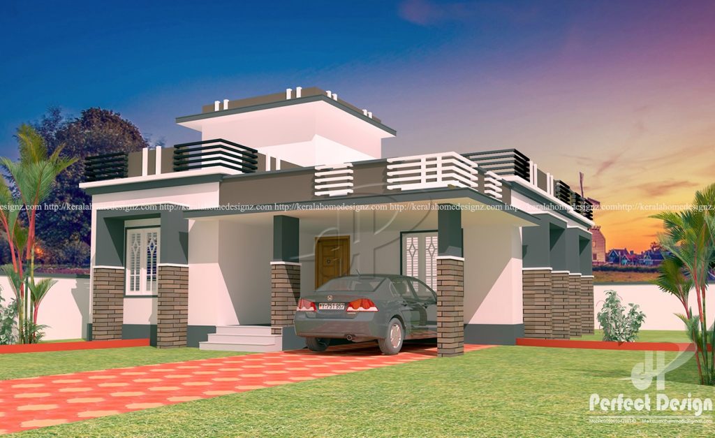 บ้านขนาด 2 ห้องนอน ดีไซน์หลังคาดาดฟ้าจัดสวน roof garden พักผ่อนสุดชิล