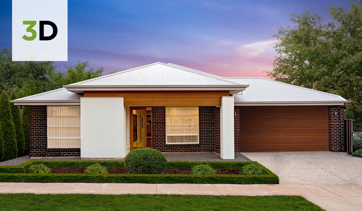 บ้านสวยหรูแต่งอิฐโชว์แนว โทนสี Earth Tone